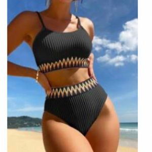 Its a new bikini set that has never been worn. Still in bag and its a large size